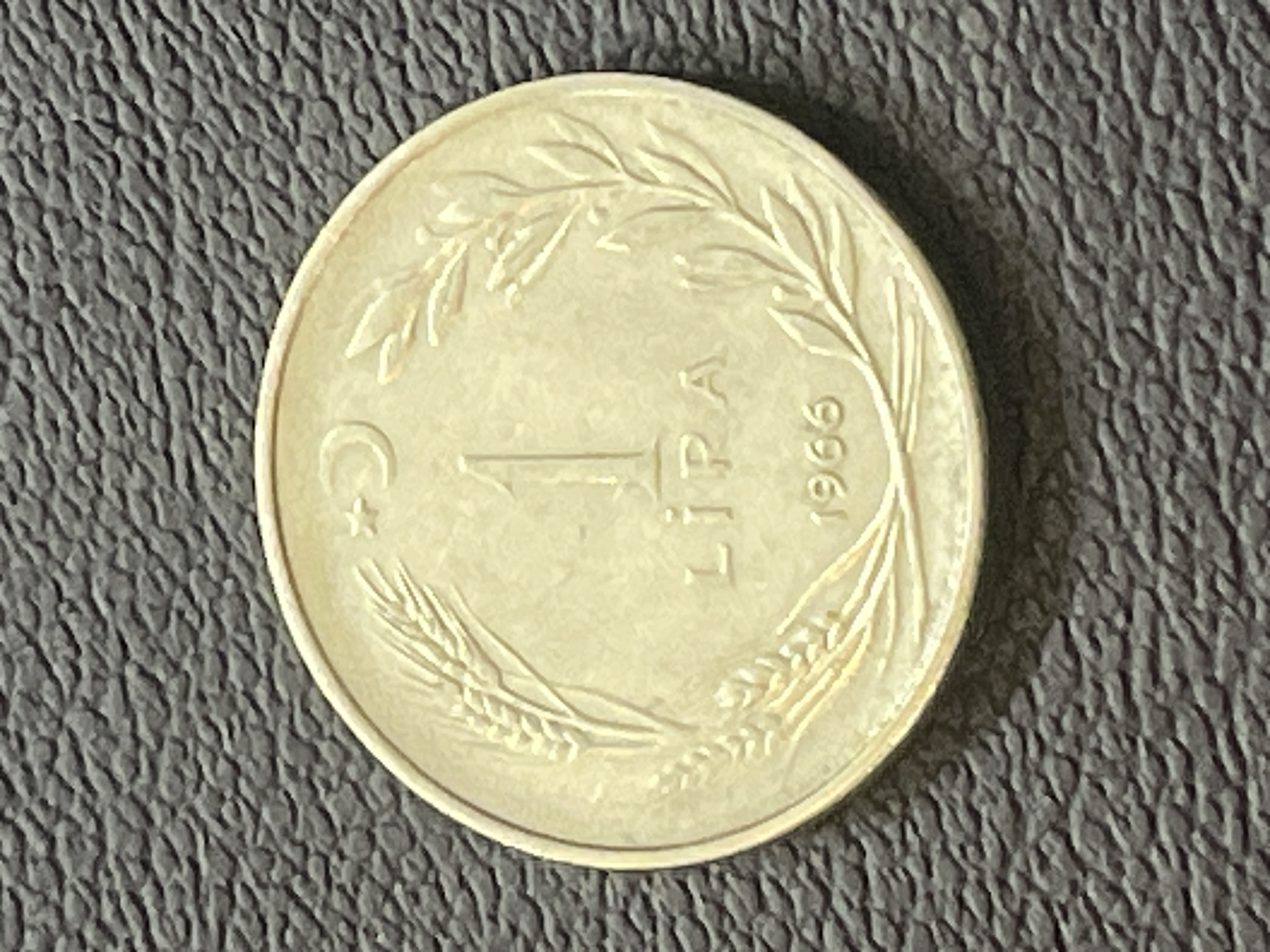 سکه ترکیه 1 لیر قدیم