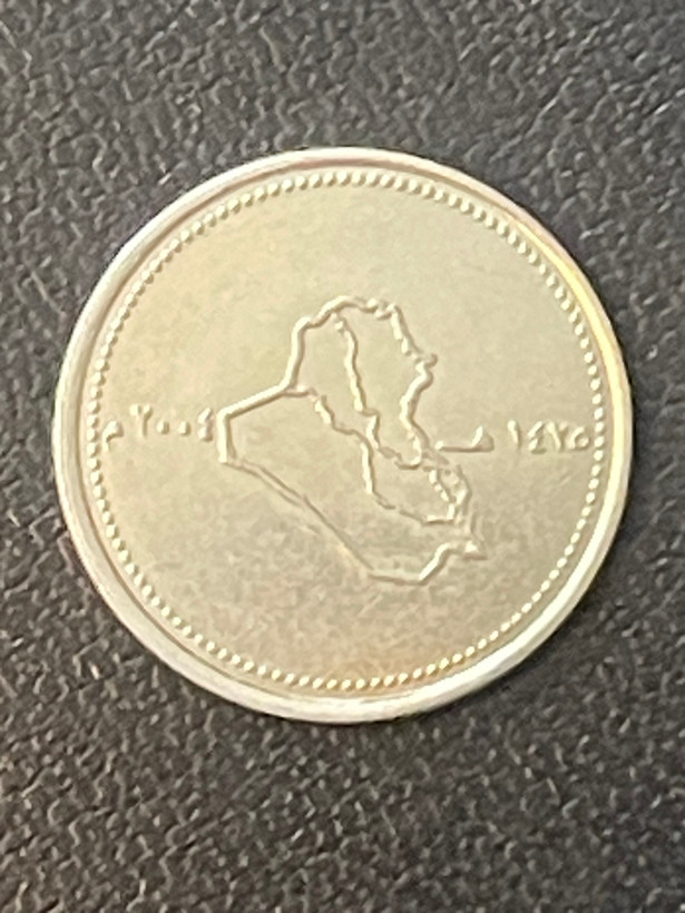 تک سکه ارزشمند خارجی 100 دینار عراق